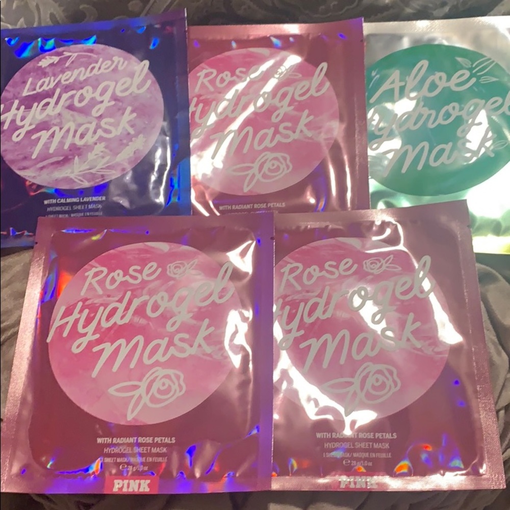 ❎❎SOLD❎❎5PCS Brand New PINK Hydrogel Sheet Mask